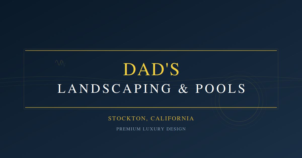 DAD'S POOL AND LANDSCAPING INC logo
